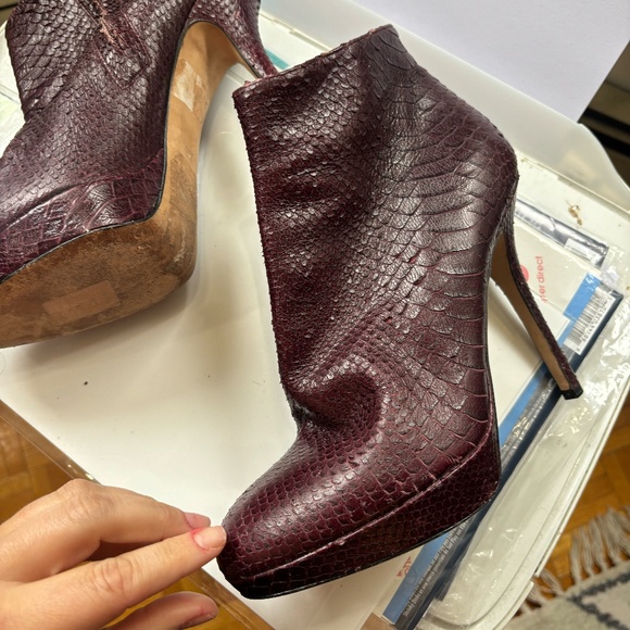 Authentic Dior Snake skin high heel boots * read description Accepting offers - Picture 9 of 13